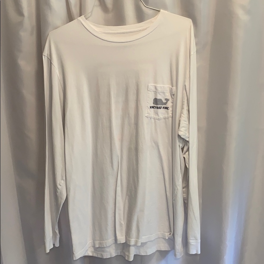 Vineyard Vines long sleeve pocket t shirt